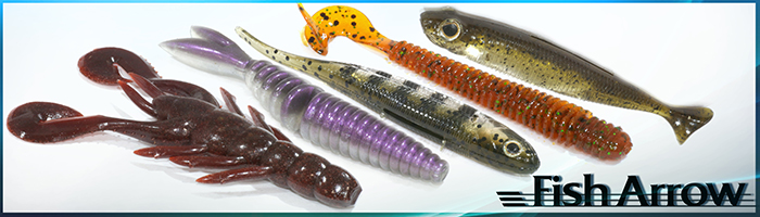 Изображение 1 : Новинки резины от японского бренда Fish Arrow 